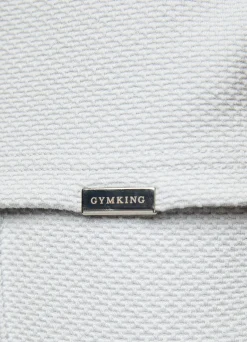 Twin Sets<Gym King Signature Texture Polo Light Grey