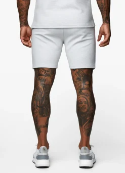 Twin Sets<Gym King Signature Texture Short Light Grey