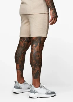 Shorts<Gym King Signature Texture Short Stone