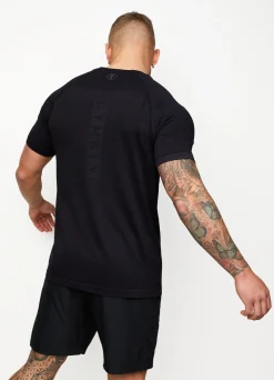 Gymwear<Gym King Sport Seamless Knit Ss Tee Black