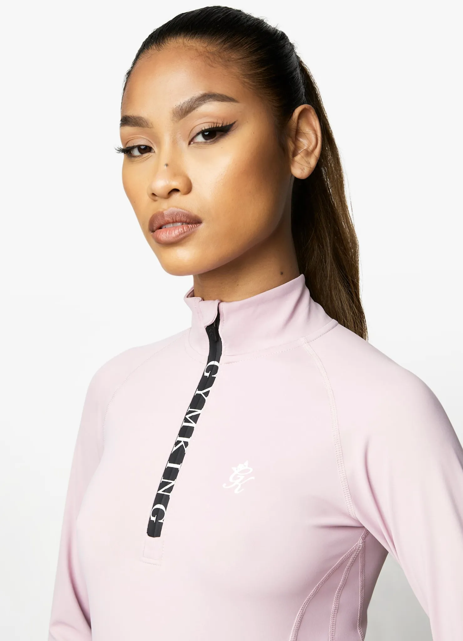 Gymwear<Gym King Sports Taped Funnel Dusky Mauve