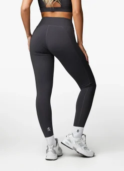 Leggings<Gym King Stamina Texture Legging Graphite/Golden Orange