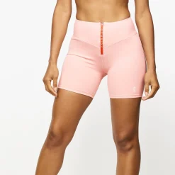 Gymwear<Gym King Stamina Zip Front Cycle Short Blush Pink/Chilli Red