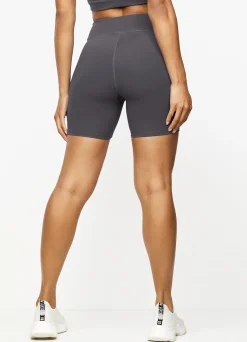 Shorts<Gym King Stamina Zip Front Cycle Short Graphite/Golden Orange