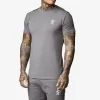 T-Shirts<Gym King Taped Jersey Tee Fossil Grey