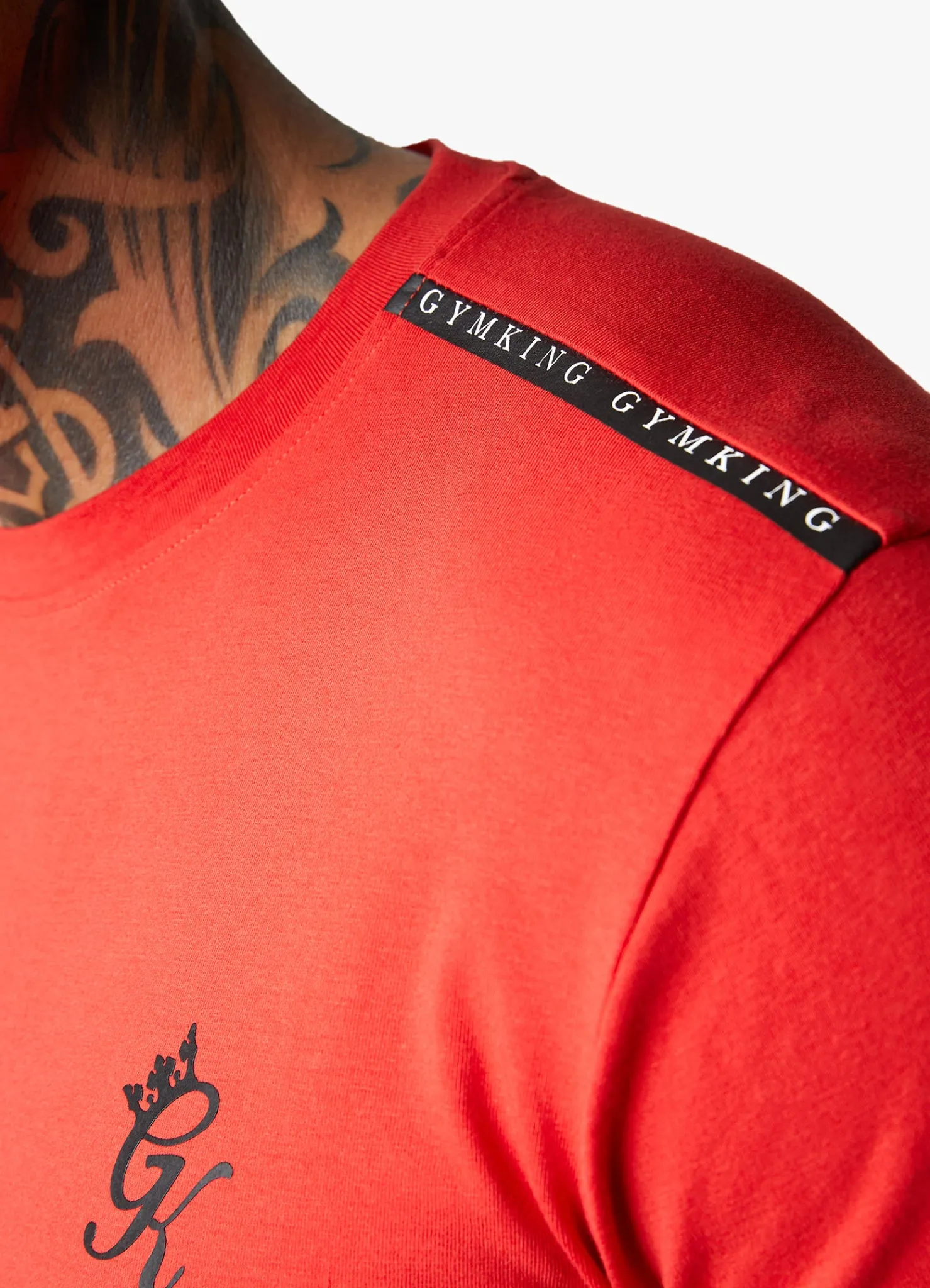 Twin Sets<Gym King Taped Jersey Tee Red Rush