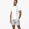 T-Shirts<Gym King Text Logo Tee White