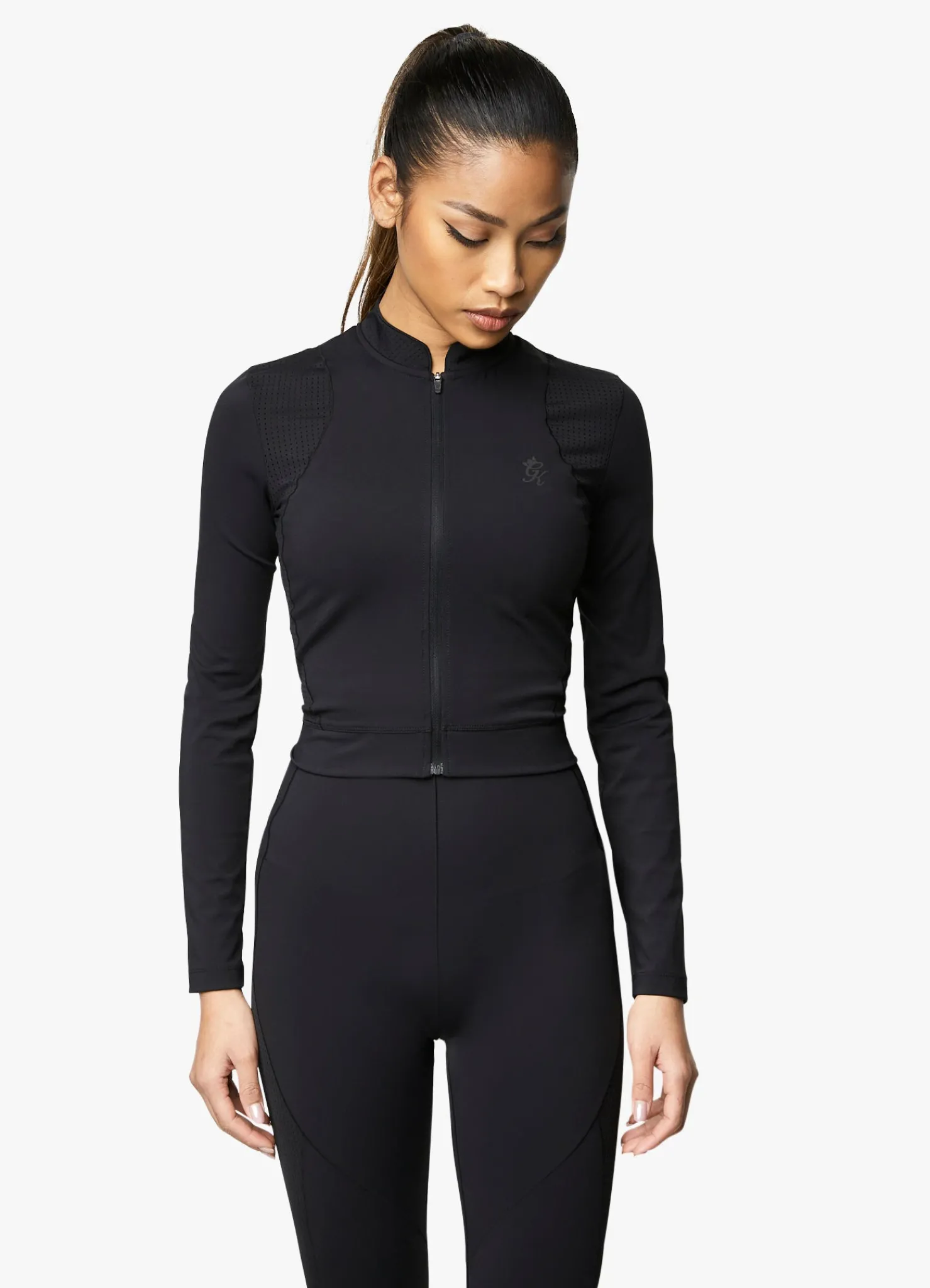 Gymwear<Gym King Uprising Full Zip Jacket Black