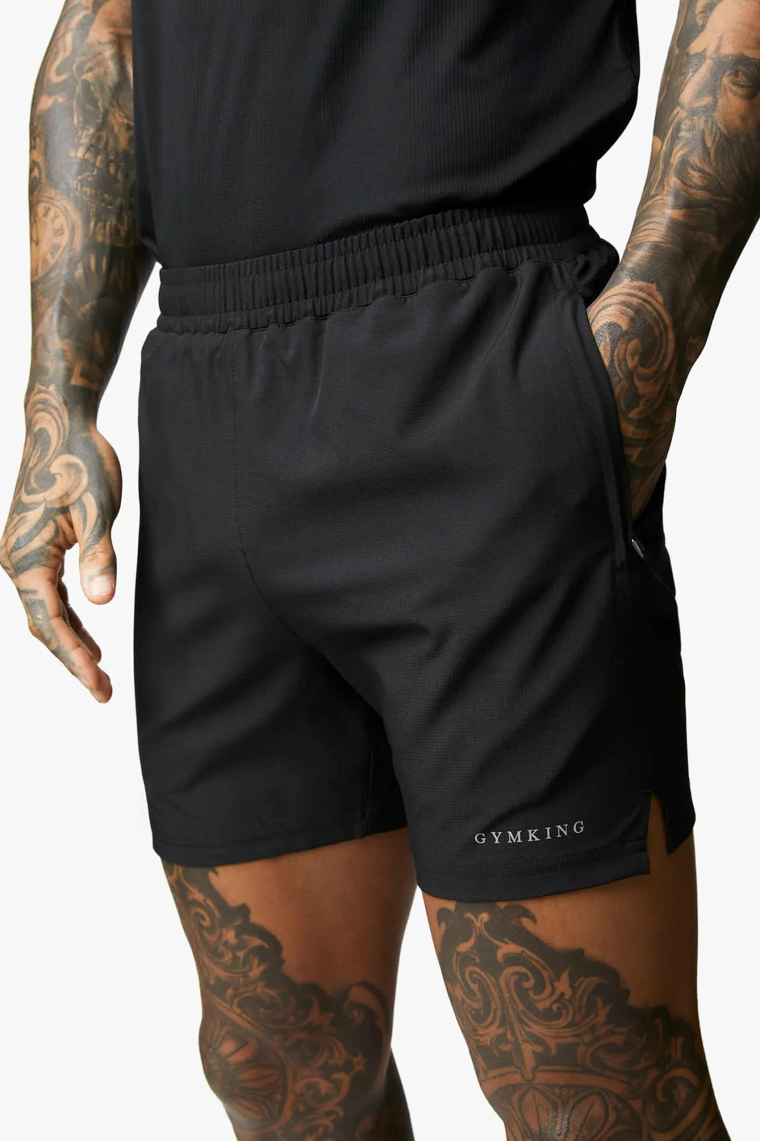 Shorts<Gym King Uprising Short Black