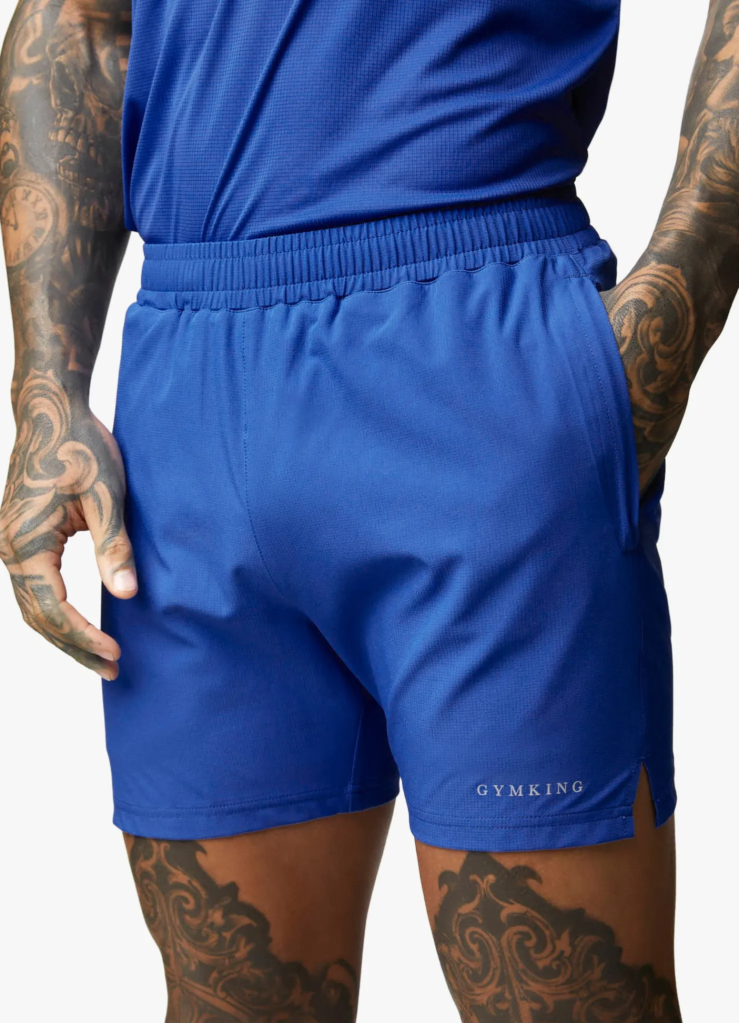 Shorts<Gym King Uprising Short Electric Blue