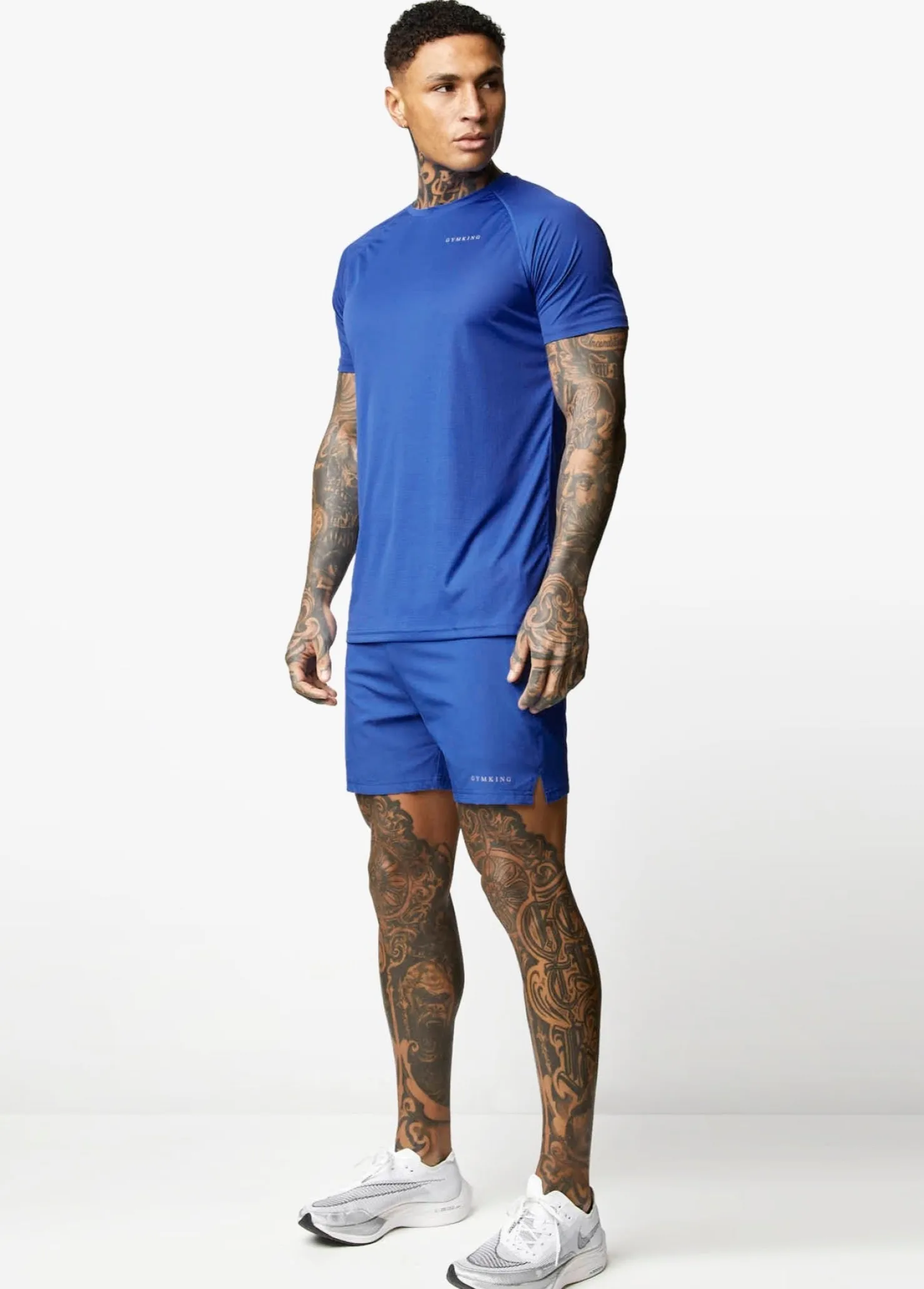 Shorts<Gym King Uprising Short Electric Blue