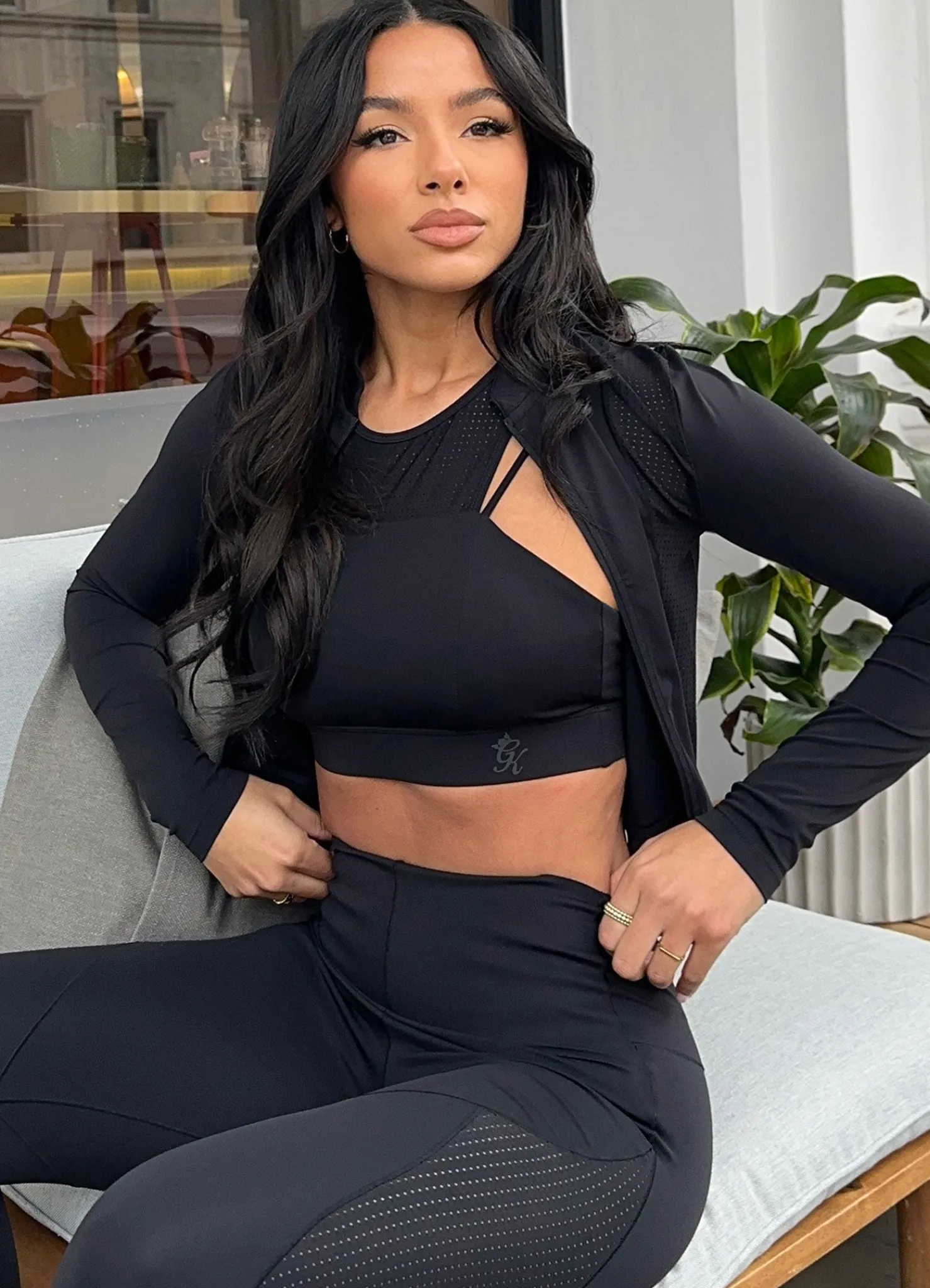 Sports Bras<Gym King Uprising Sports Bra Black