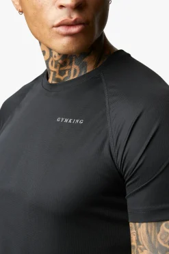 T-Shirts<Gym King Uprising Ss Tee Black