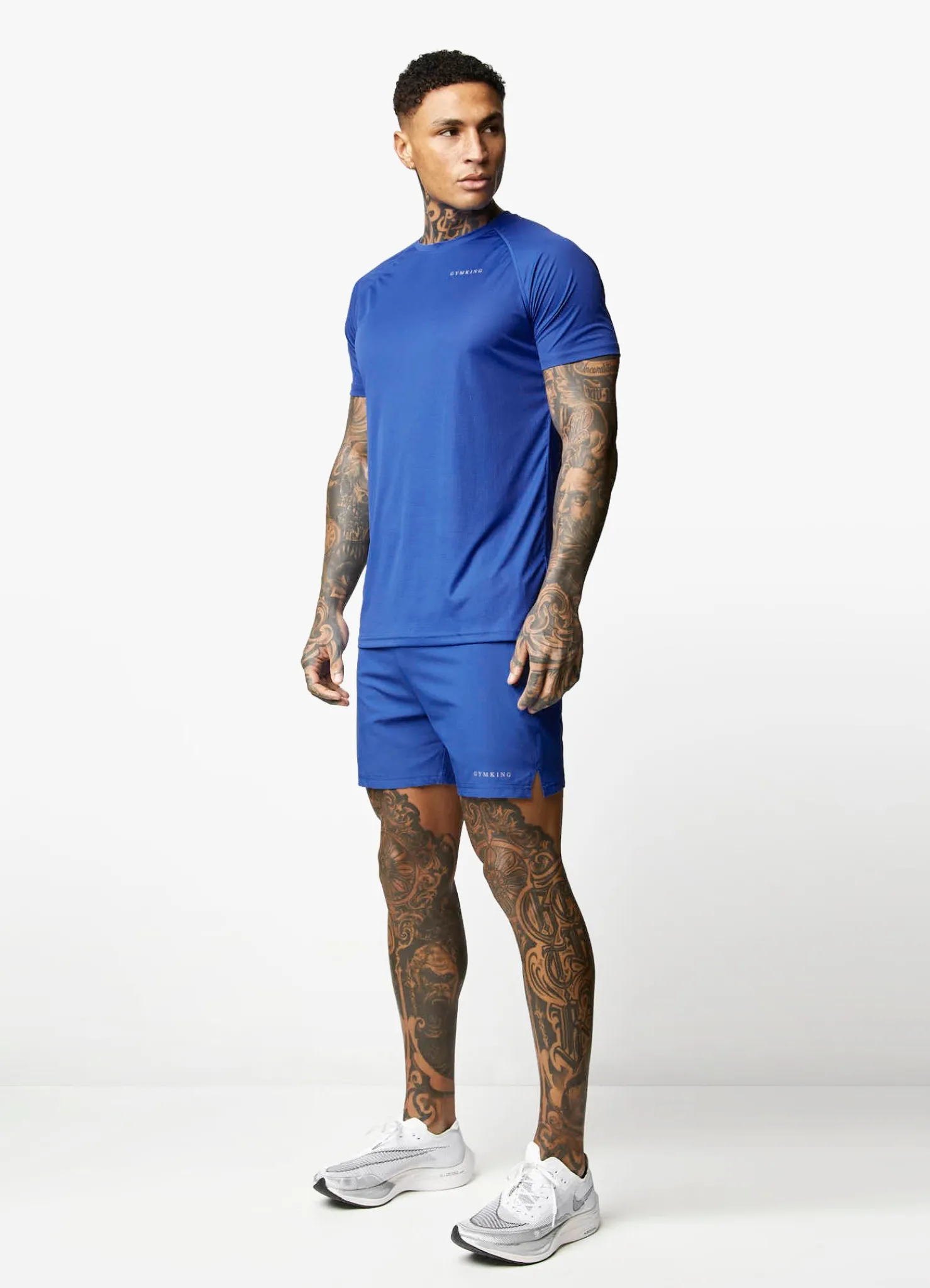 T-Shirts<Gym King Uprising Ss Tee Electric Blue