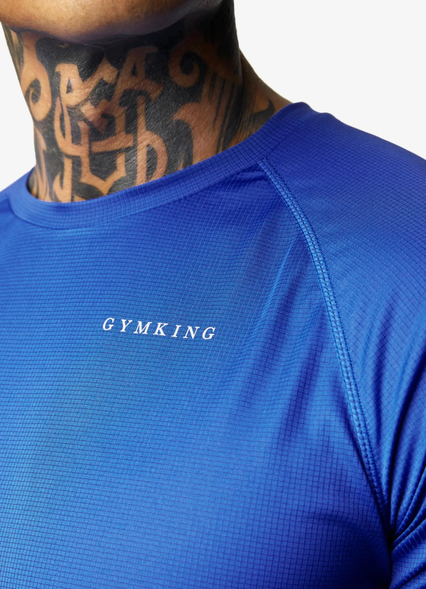 T-Shirts<Gym King Uprising Ss Tee Electric Blue