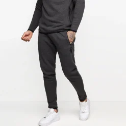 Tracksuit Bottoms<Gym King Utility Tech Jogger Black Marl