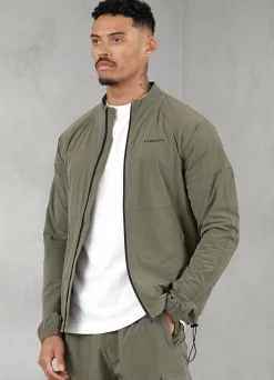 Outerwear<Gym King Utility Woven Bomber Olive