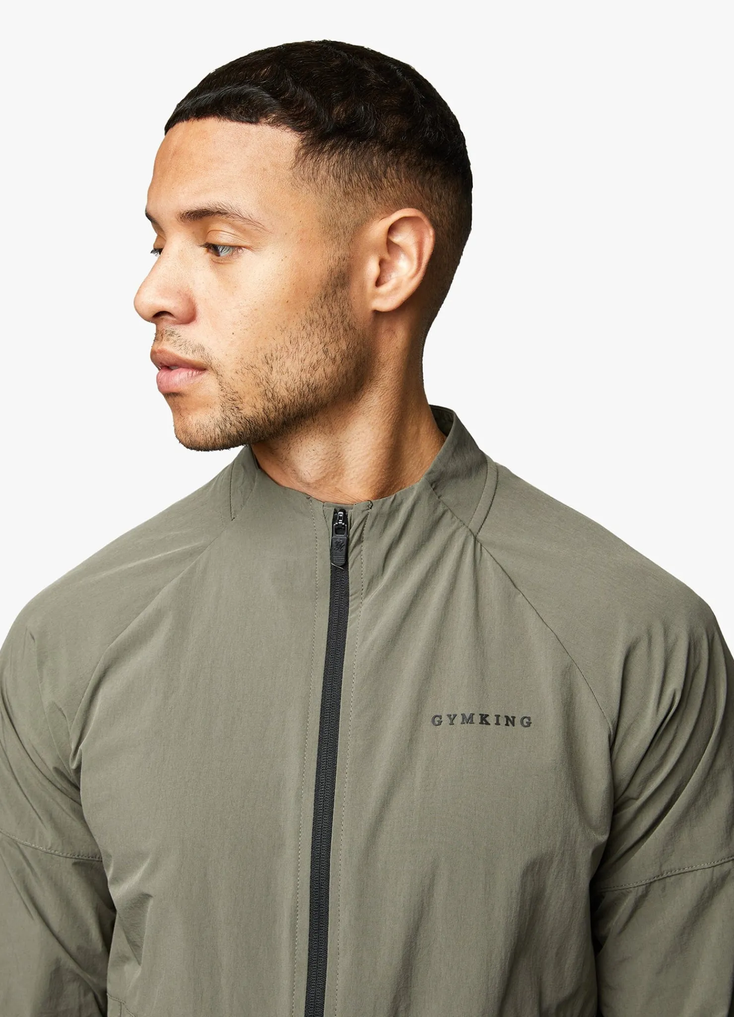 Outerwear<Gym King Utility Woven Bomber Olive