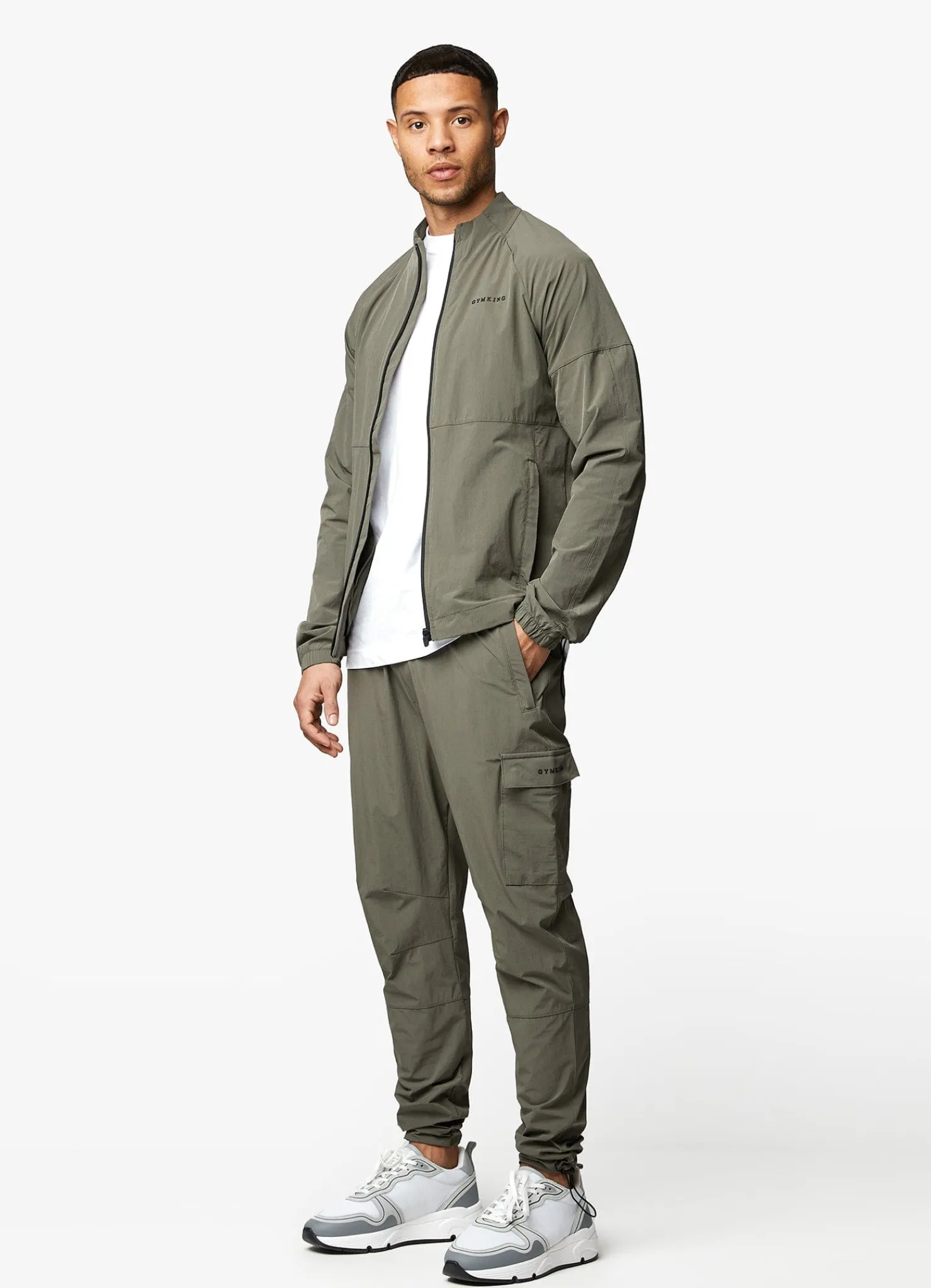 Outerwear<Gym King Utility Woven Bomber Olive