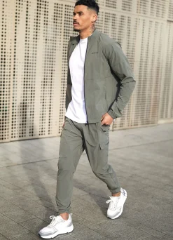 Outerwear<Gym King Utility Woven Bomber Olive