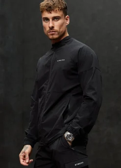 Outerwear<Gym King Utility Woven Bomber Black