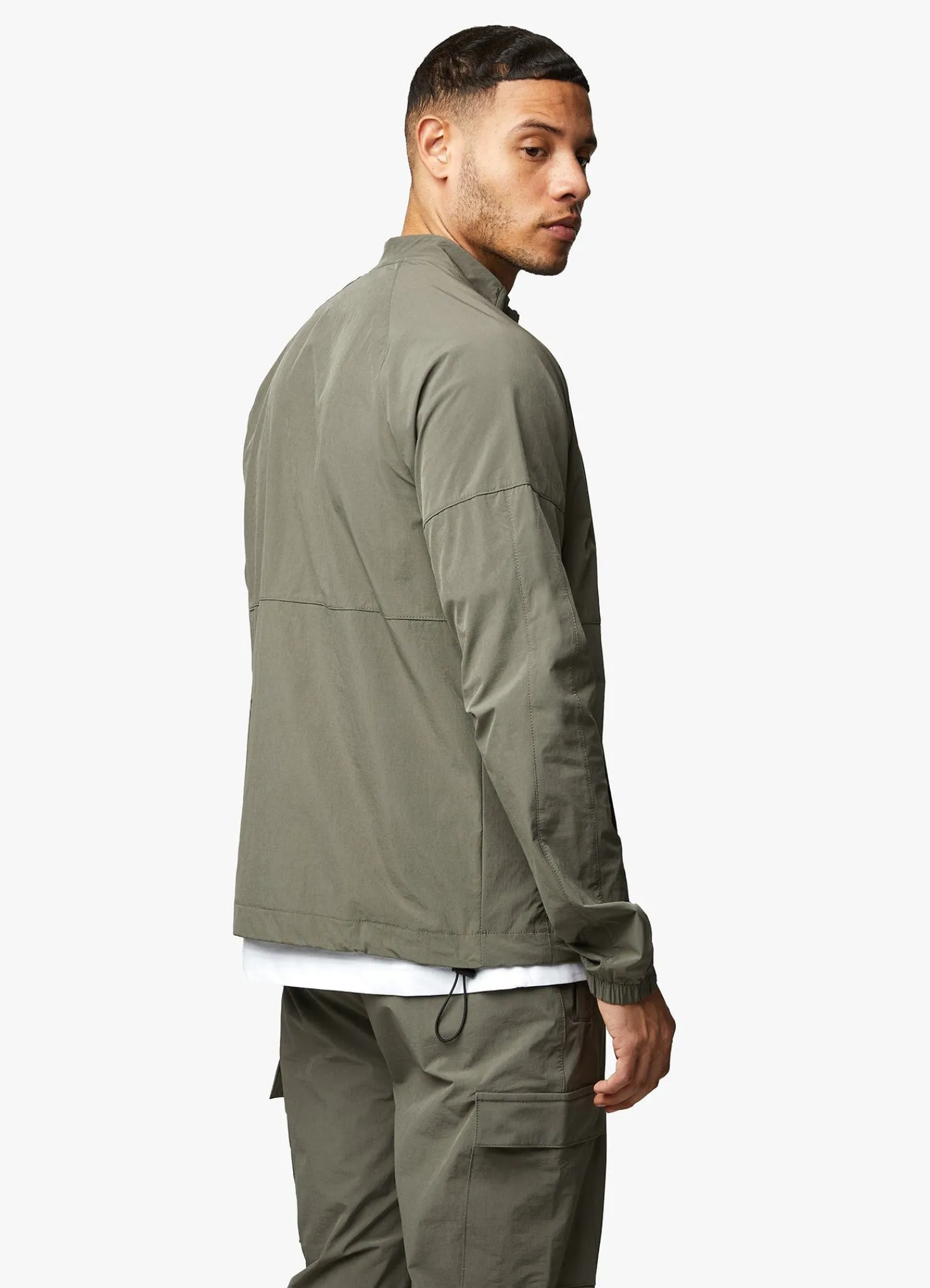 Tracksuit Tops<Gym King Utility Woven Bomber Olive