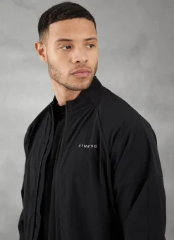 Tracksuit Tops<Gym King Utility Woven Bomber Black