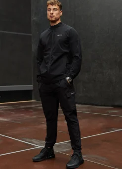 Tracksuit Tops<Gym King Utility Woven Bomber Black