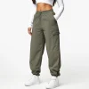 Co-Ords<Gym King Utility Woven Cargo Pant Olive