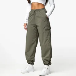 Joggers<Gym King Utility Woven Cargo Pant Olive