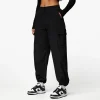 Co-Ords<Gym King Utility Woven Cargo Pant Black