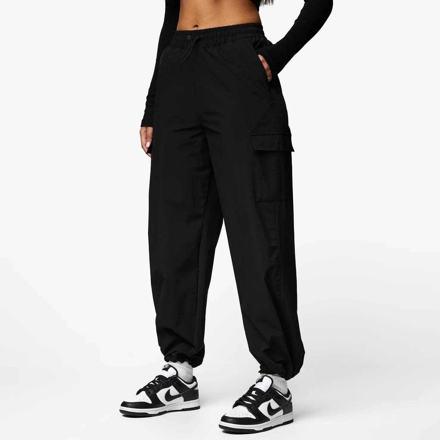 Co-Ords<Gym King Utility Woven Cargo Pant Black