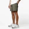 Twin Sets<Gym King Utility Woven Cargo Short Olive