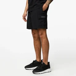 Twin Sets<Gym King Utility Woven Cargo Short Black