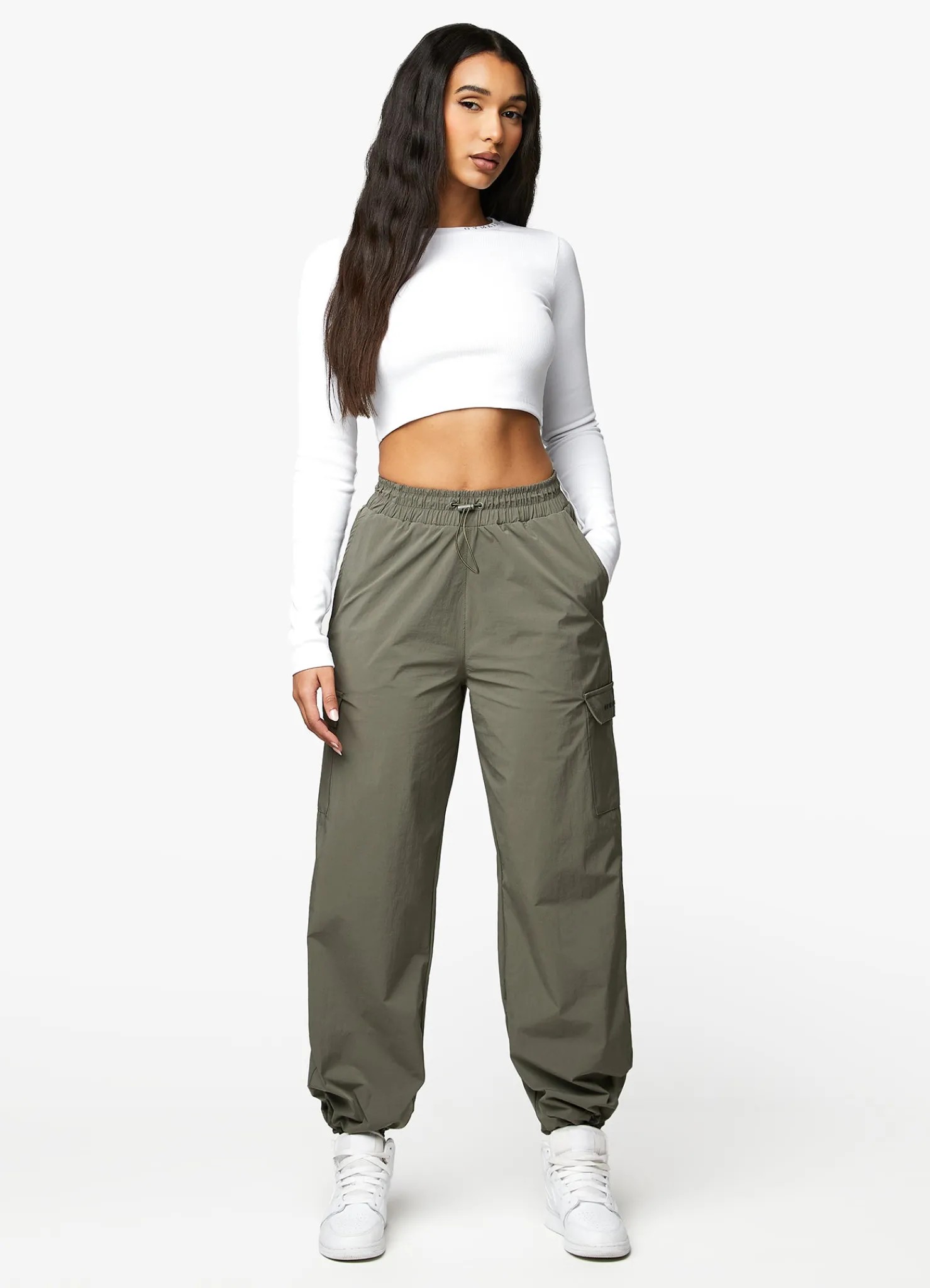 Joggers<Gym King Utility Woven Cargo Pant Olive