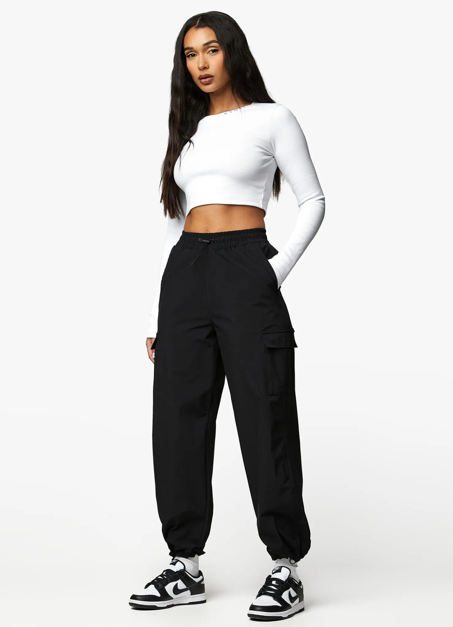 Co-Ords<Gym King Utility Woven Cargo Pant Black
