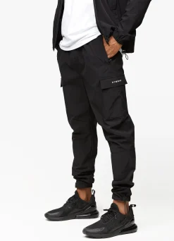 Tracksuit Bottoms<Gym King Utility Woven Cargo Pant Black