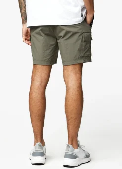 Twin Sets<Gym King Utility Woven Cargo Short Olive
