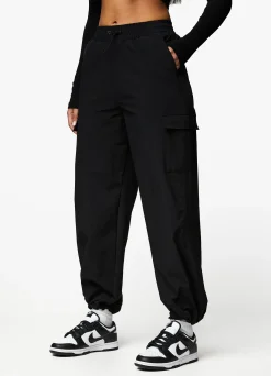 Joggers<Gym King Utility Woven Cargo Pant Black