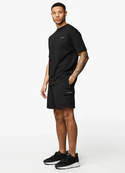 Twin Sets<Gym King Utility Woven Cargo Short Black