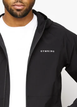 Tracksuit Tops<Gym King Utility Woven Hood Black