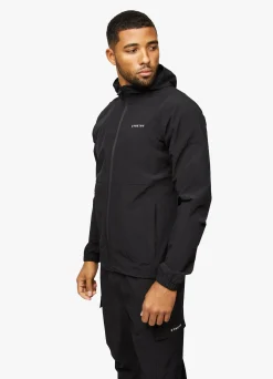 Tracksuit Tops<Gym King Utility Woven Hood Black
