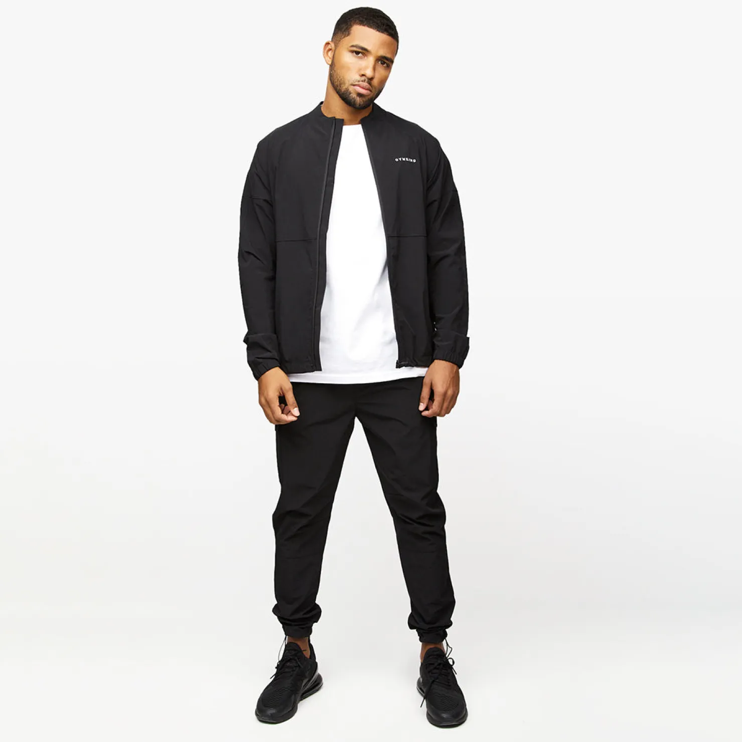 Tracksuits<Gym King Utility Woven Tracksuit Black