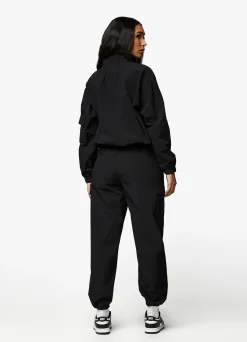 Tracksuits<Gym King Utility Woven Tracksuit Black