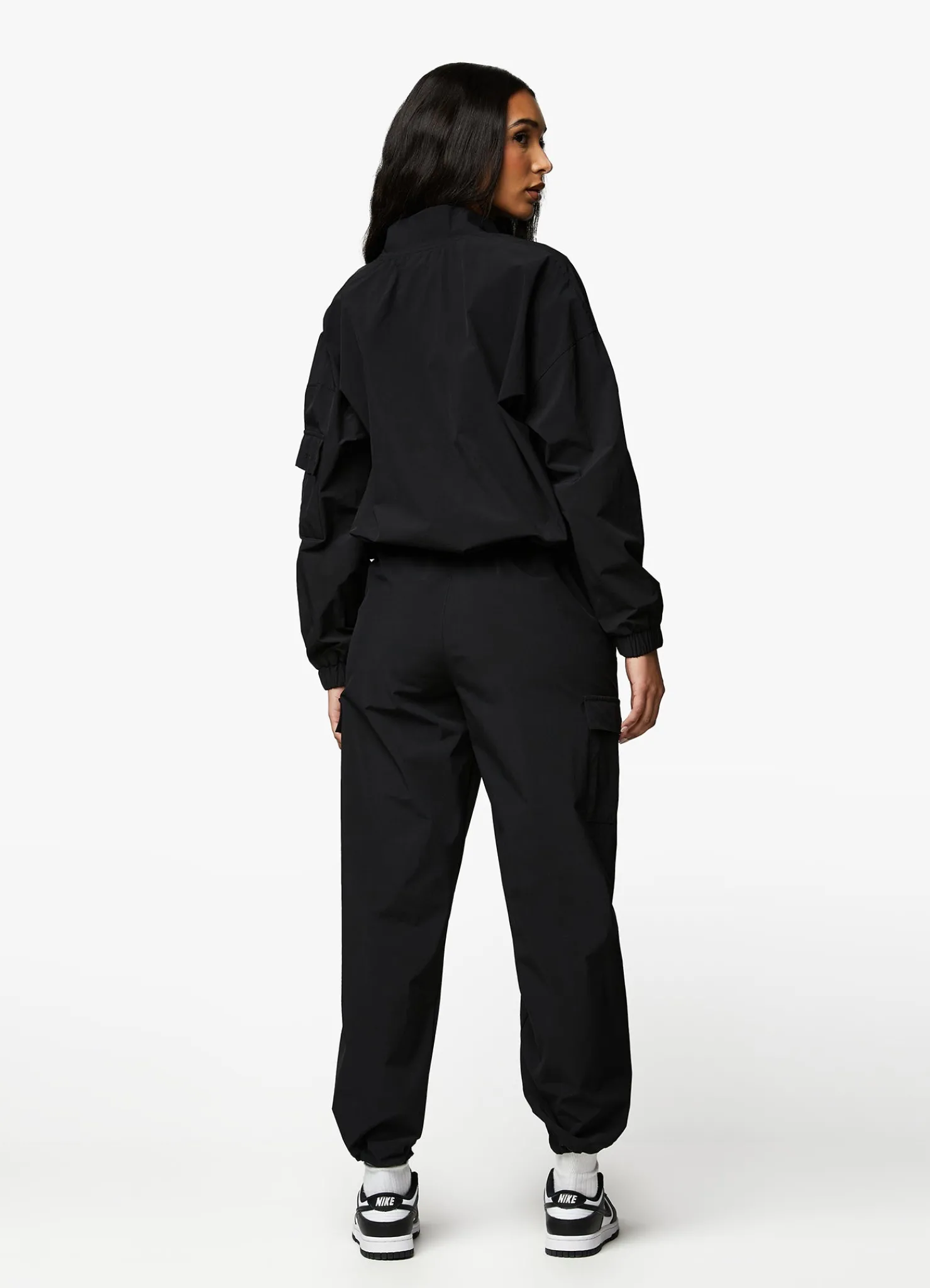 Tracksuits<Gym King Utility Woven Tracksuit Black