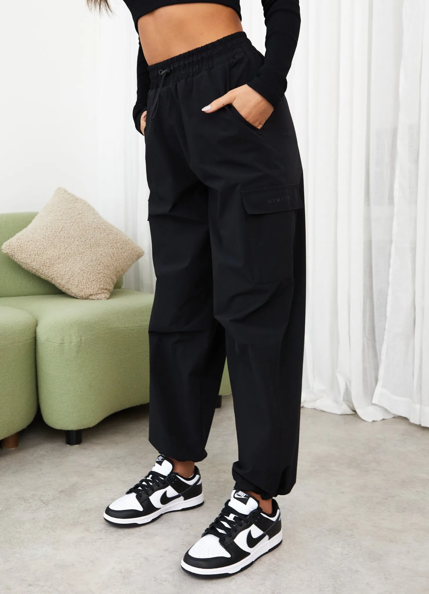 Tracksuits<Gym King Utility Woven Tracksuit Black