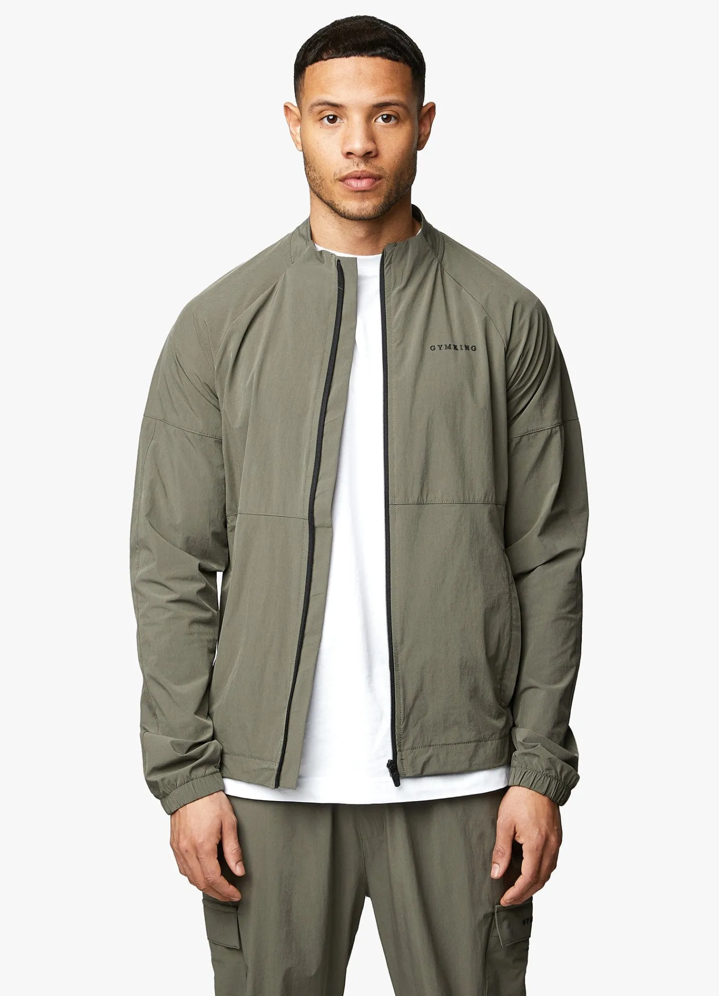 Tracksuits<Gym King Utility Woven Tracksuit Olive