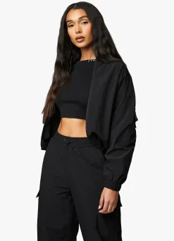 Tracksuits<Gym King Utility Woven Tracksuit Black