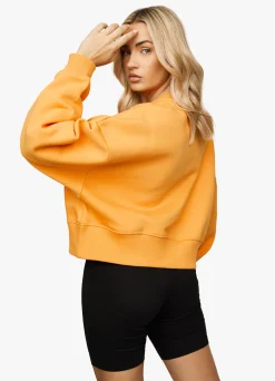 Sweatshirts<Gym King Varsity Crew Golden Orange