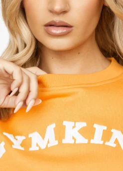 Sweatshirts<Gym King Varsity Crew Golden Orange